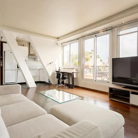 Appart Terrasse Vue Tour Eiffel Paryż Zewnętrze zdjęcie
